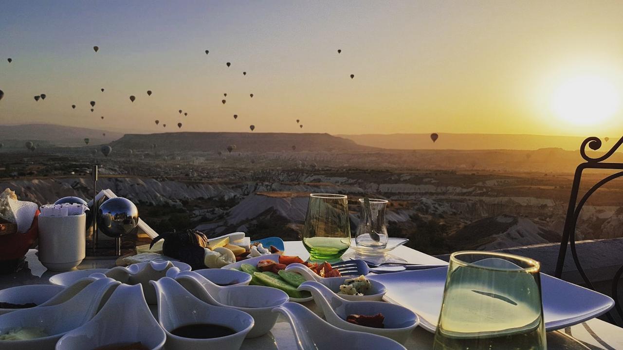 Eyes Of Cappadocia Cave Hotel Üçhisar Kültér fotó
